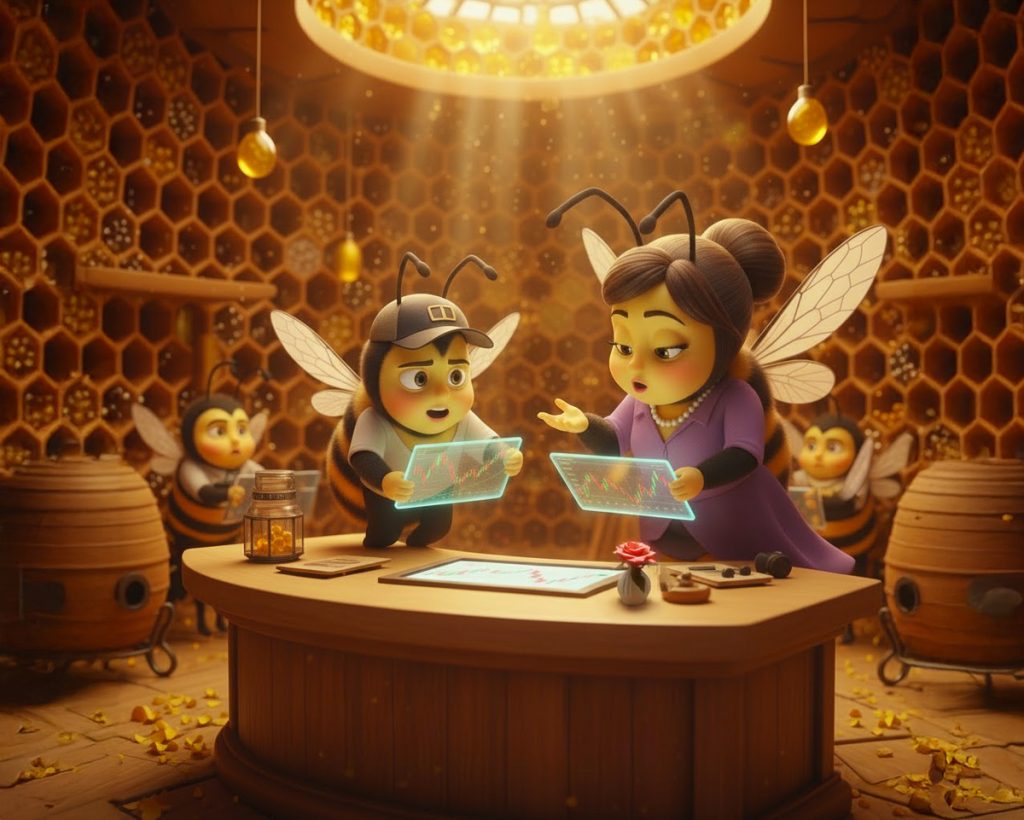 bee's talking about crypto 