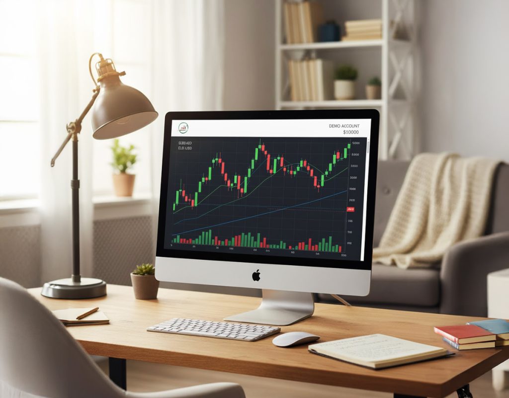 program on a desktop computer