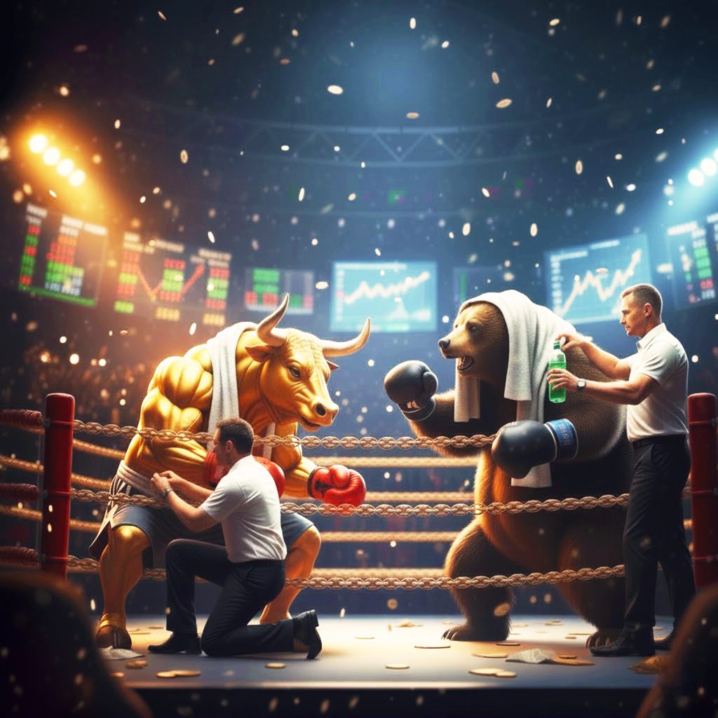 Bull and Bear boxing