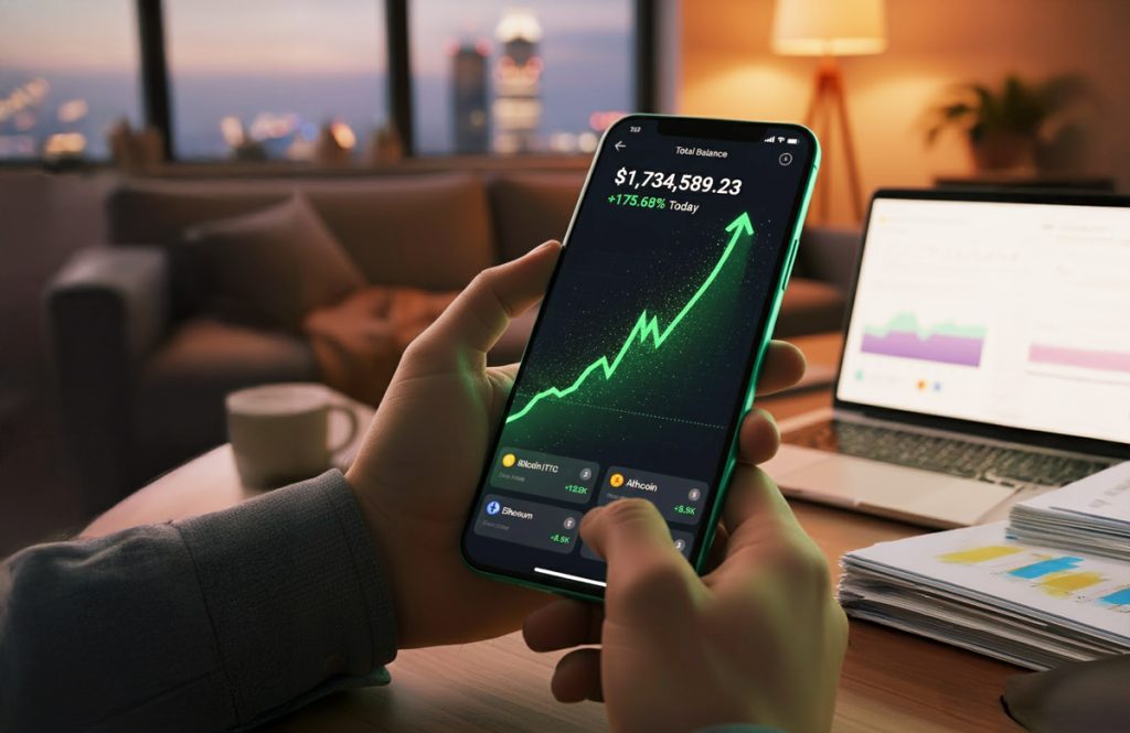 checking phone wallet