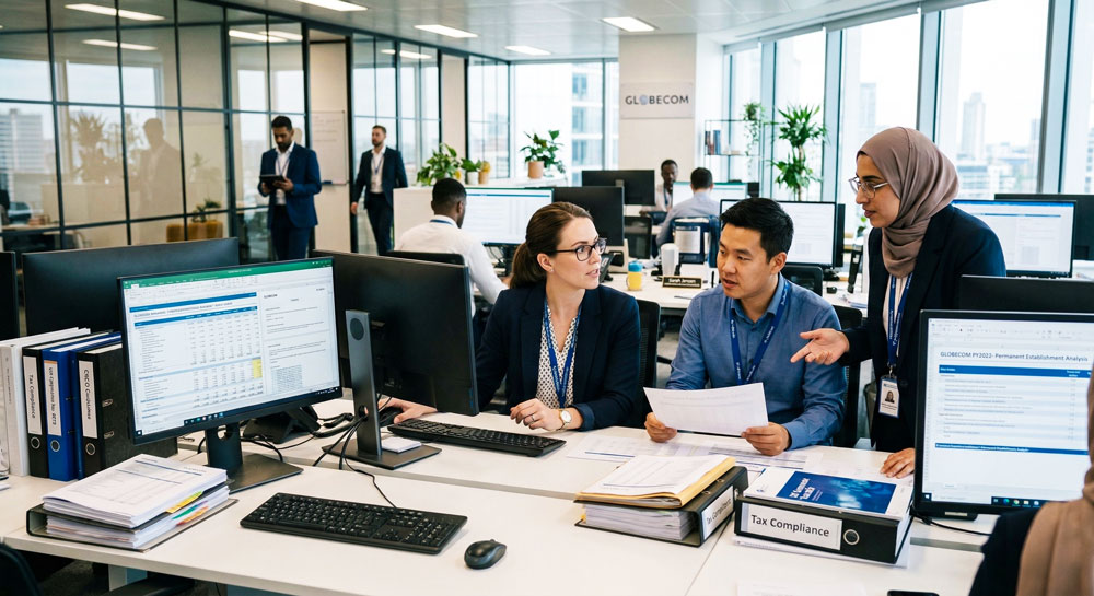 global tax company employees
