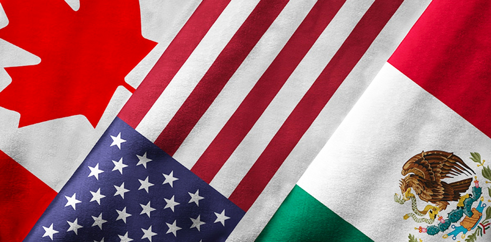 USMCA flags