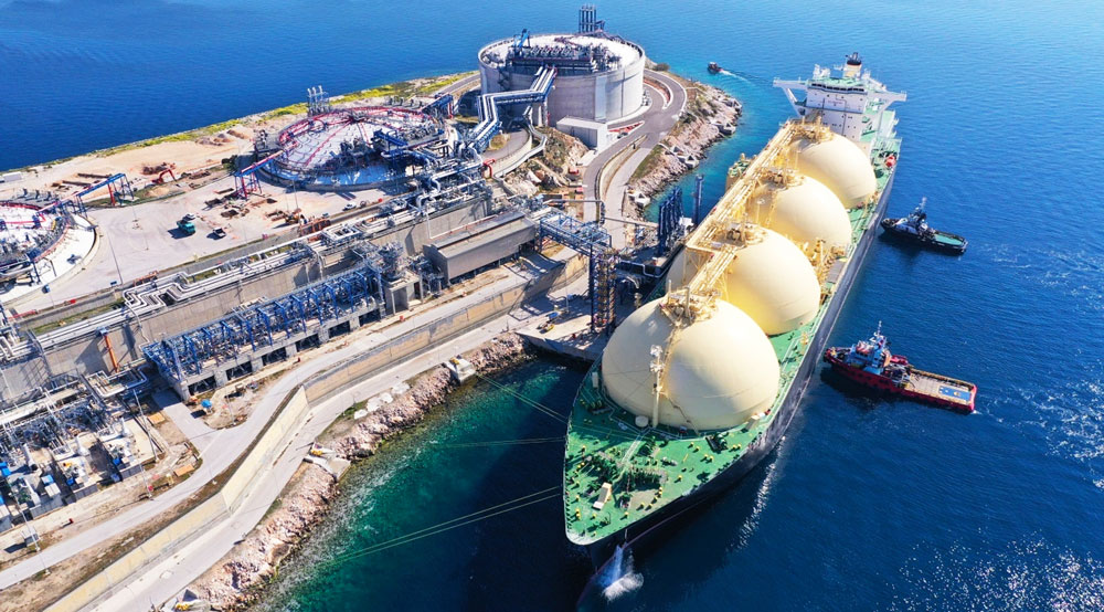 LNG refinery 