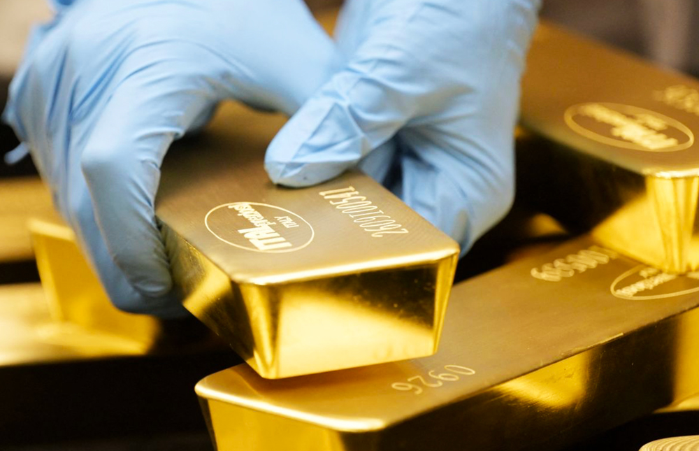 Gold bars